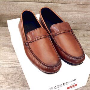 * NEW * $275 Allen Edmonds SUPERSPORT Loafer 8 D Mocha * add $15 new Trees